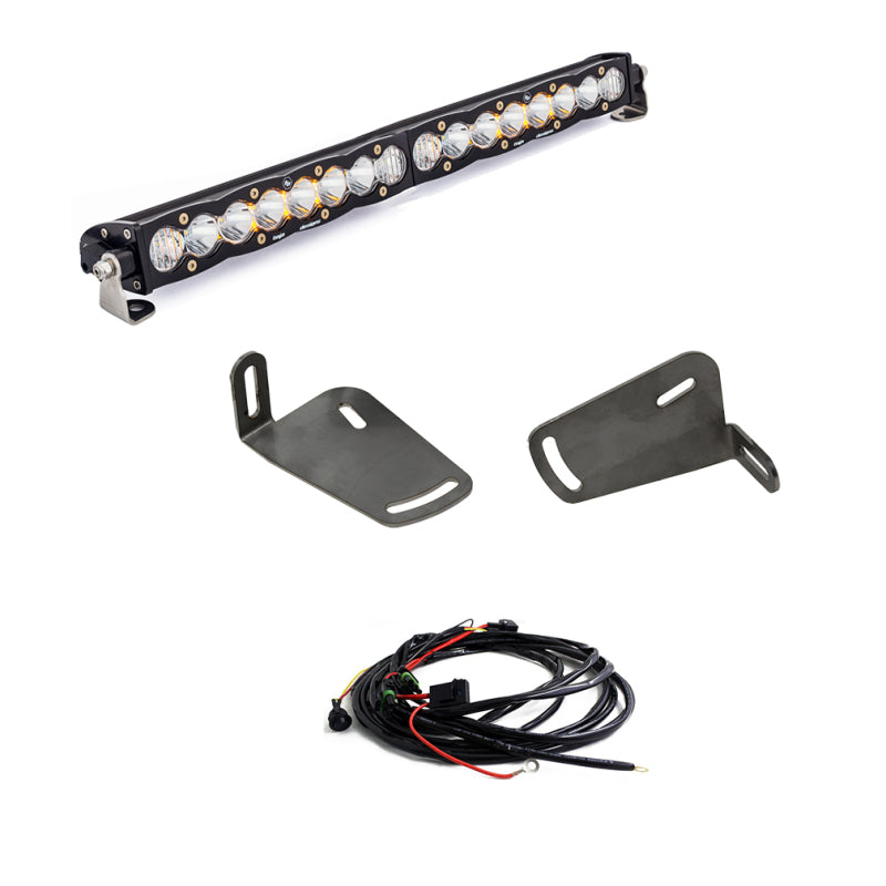 Baja Designs 2019+ Ram Rebel 1500 S8 20in Bumper Kit - Clear - Burkken Auto Parts
