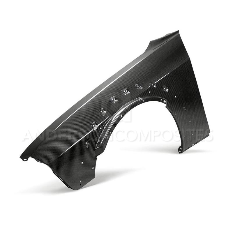 Anderson Composites 2018 Dodge Demon Carbon Fiber Front Fenders (Pair) - Burkken Auto Parts