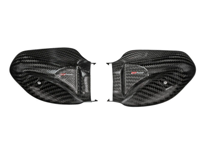 aFe Momentum Black Series Carbon Fiber Dynamic Air Scoop - BMW M5 (F90) 18-19 - Burkken Auto Parts