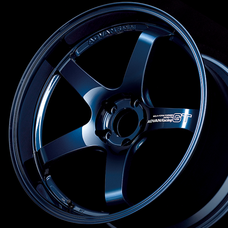 Advan GT Premium Version 20x10.0 / +32 ET / 5x120 / 72.5mm Bore / Racing Titanium Blue - Burkken Auto Parts