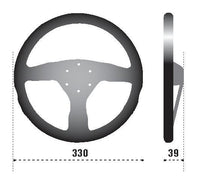 Sparco Steering Wheel 383 Suede Black