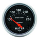 Autometer Sport-Comp 66.7mm 100-250 Deg F Short Sweep Electronic Water Temperature Gauge - Burkken Auto Parts