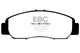 EBC 06-11 Acura CSX (Canada) 2.0 Greenstuff Front Brake Pads - Burkken Auto Parts
