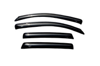 AVS 07-12 Dodge Caliber Ventvisor Outside Mount Window Deflectors 4pc - Smoke - Burkken Auto Parts