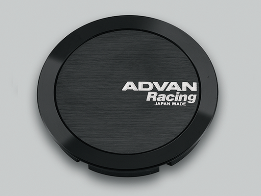 Advan Full Flat 63mm Centercap - Black - Burkken Auto Parts