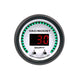 Autometer 52.4mm White Switchable 0-1600 PSI / 0-110 BAR Vacuum/Boost Phantom Elite Digital Gauge - Burkken Auto Parts