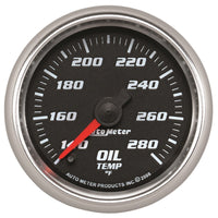 Autometer Pro-Cycle Gauge Oil Temp 2 1/16in 140-280f Digital Stepper Mo - Burkken Auto Parts