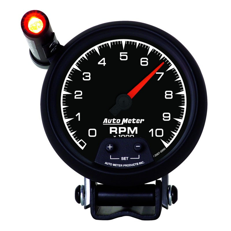 Autometer ES 3-3/4in TACH Mini-Monster 10000 RPM IN-DASH - Burkken Auto Parts