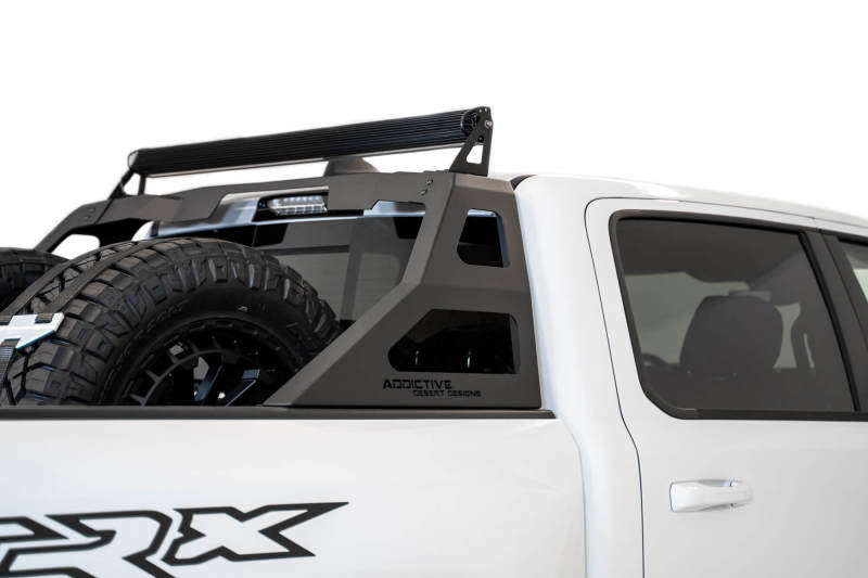 Addictive Desert Designs 2021 Dodge Ram 1500 TRX Stealth Fighter Chase Rack - Hammer Black - Burkken Auto Parts