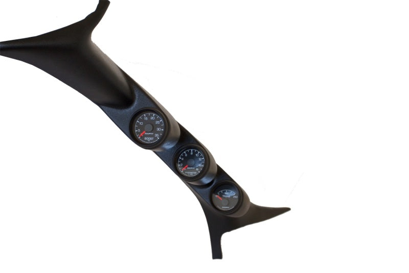 Autometer 99-07 Ford Powerstroke/SD Black Triple Pillar Gauge Kit - Burkken Auto Parts