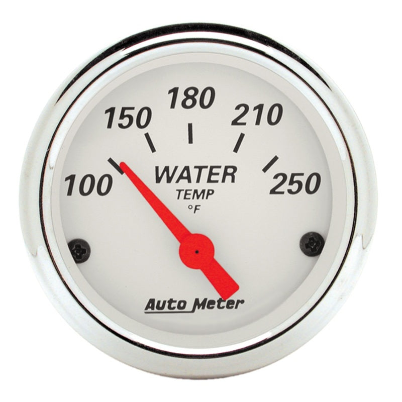 Autometer Arctic White 2-1/16in 250 Degree Electric Water Temp Gauge - Burkken Auto Parts