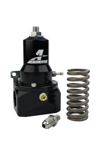 Aeromotive Regulator - 30-120 PSI - .313 Valve - 2x AN-10 Inlets / AN-10 Bypass - Burkken Auto Parts
