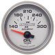 Autometer Ultra-Lite II 52mm 140-300 Deg F Electric Oil Temp Gauge - Burkken Auto Parts