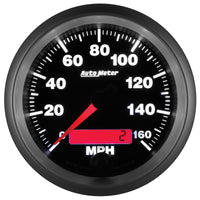 Autometer Electric Programmable 85.7mm Speedometer 160MPH - Burkken Auto Parts