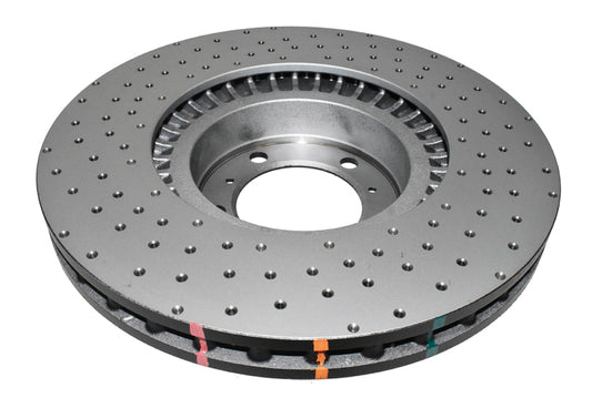 DBA 10-13 Porsche Panamera (Iron Rotor Excl GTS/Turbo/Turbo S) Front 4000 Series Cross Drilled Rotor