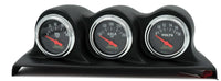 Autometer 07-10 Jeep Wrangler JK Oil PSI/Axle Temp/Volt 3 Piece Gauge Kit - Burkken Auto Parts