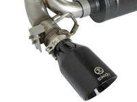 aFe Takeda 3in 304 SS Axle-Back Exhaust System w/ Black Tip 16-18 Ford Focus RS 2.3L (t) - Burkken Auto Parts