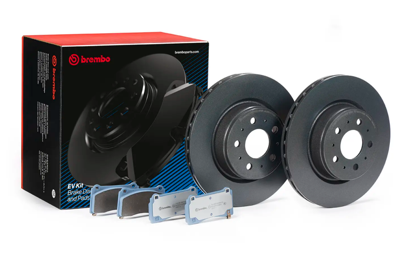 Brembo OE 13-17 Tesla Model 3 EV Brake Kit - Front - Burkken Auto Parts