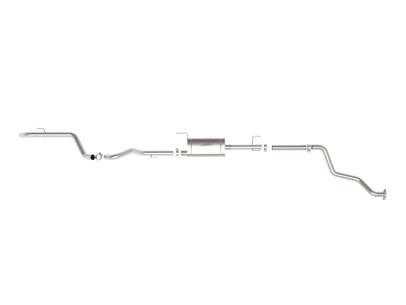 aFe 2024 Toyota Tacoma L4 2.4L MACH Force-Xp Hi-Tuck 2.5in 304 SS Steel Cat-Back Exhaust - Burkken Auto Parts