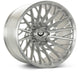 Vossen VFX-02T 22x9.5 - 6x139.7 - ET30 - Deep - 78.1 - Brushed Gloss Clear Wheel