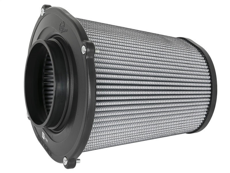 aFe Quantum Pro DRY S Air Filter Flat Top - 5in Flange x 9in Height - Burkken Auto Parts
