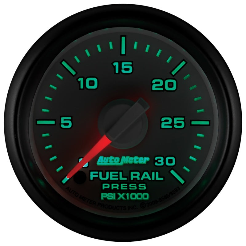 Autometer Factory Match Diesel Fuel  Rail Pressure Gauge 52.4mm 0-30K PSI SE, Cummins 6.7 L, Dodge - Burkken Auto Parts