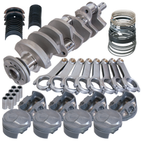 Eagle Chevy 454 4.250in Crank 6.385in H-Beam 43cc Dome 4.310in Pistons Balanced Assembly - Burkken Auto Parts