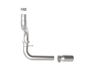 aFe 20-21 Jeep Wrangler Large Bore-HD 3in 304 Stainless Steel DPF-Back Exhaust System - Polished Tip - Burkken Auto Parts