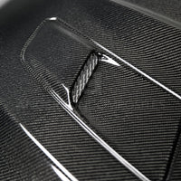 Anderson Composites 2015-2017 Ford Mustang Double Sided Carbon Fiber Type-OE Style Hood - Burkken Auto Parts