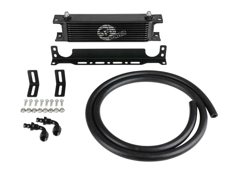aFe Bladerunner Oil Cooler Universal 10in L x 2in W x 3.5in H - Burkken Auto Parts
