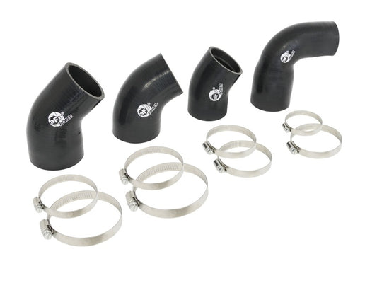 aFe BladeRunner Intercooler Couplings & Clamps Kit and AFE Tube 15-16 Ford Mustang EcoBoost L4-2.3L - Burkken Auto Parts