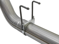 aFe LARGE BORE HD 5in 409-SS DPF-Back Exhaust w/Polished Tip 2017 Ford Diesel Trucks V8 6.7L (td) - Burkken Auto Parts