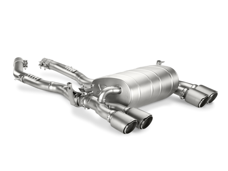 Akrapovic 14-17 BMW M3/M4 (F80/F82) Slip-On Line (Titanium) (Req. Tips) - Burkken Auto Parts
