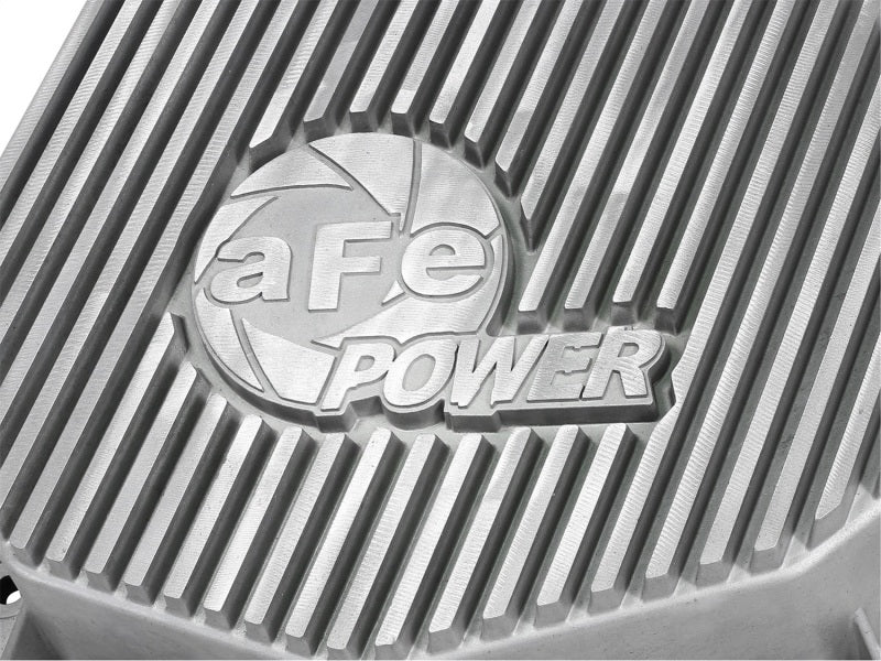 afe Rear Differential Cover (Raw; Street Series); Dodge Diesel Trucks 03-05 L6-5.9L (td) - Burkken Auto Parts