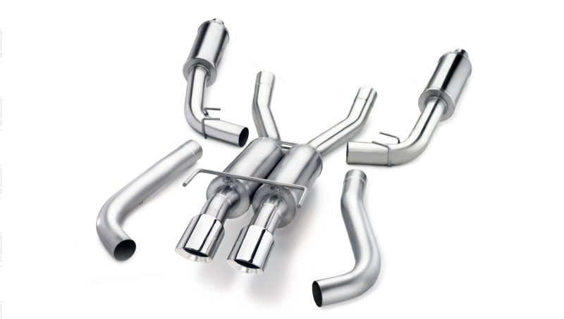 Corsa 1996-2002 Dodge Viper GTS 8.0L V10 Polished Sport Cat-Back Exhaust w/3in Inlet - Burkken Auto Parts