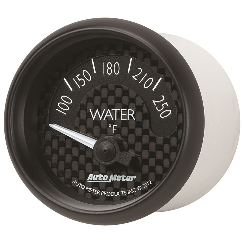 Autometer GT Series 52mm Short Sweep Electronic 100-250 Deg F Water Temperature - Burkken Auto Parts