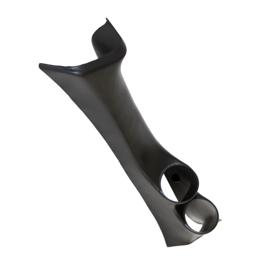 Autometer 08-12 Ford Super Duty 52mm Black Dual Pillar