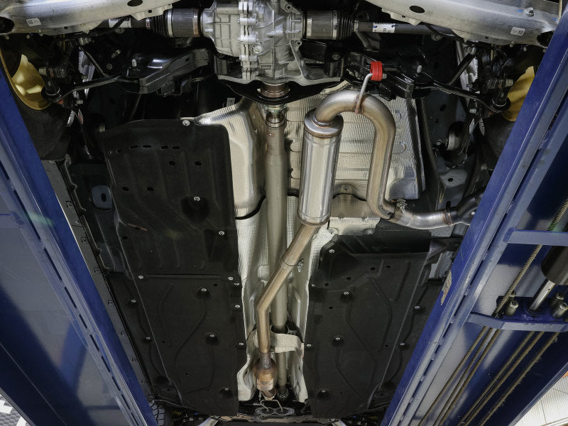 aFe 22-23 Ford Maverick EcoBoost L4 2.0L(t) Rebel Series 2-1/2in 304 SS Cat-Back w/ Polished Tip - Burkken Auto Parts
