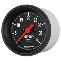 Autometer Z Series 2-1/16in 4K PSI High Pressure Oil Pump Gauge w/ Digital Stepper Motor - Burkken Auto Parts