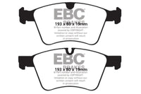 EBC 08-10 Mercedes-Benz GL320 3.0 TD (373mm Front Rotors) Redstuff Front Brake Pads - Burkken Auto Parts