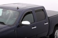 AVS 22-23 Toyota Tundra Outside Mount Window Deflectors 4pc - Smoke - Burkken Auto Parts