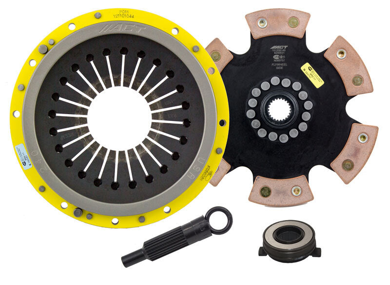 ACT 1991 Porsche 911 HD/Race Rigid 6 Pad Clutch Kit - Burkken Auto Parts