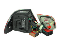 ANZO 1999-2001 BMW 3 Series E46 LED Taillights Red/Smoke 2pc - Burkken Auto Parts