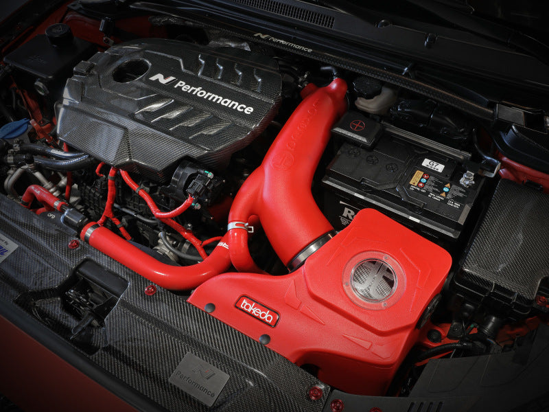 AFE Takeda 19-20 Hyundai Veloster N 2.0L (t) Momentum Cold Air Intake System w/Pro DRY S Filter - Burkken Auto Parts