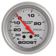 AutoMeter Marine Vac/Boost Gauge 2 5/8in  30INHG 30PSI Mechanical- Silver - Burkken Auto Parts