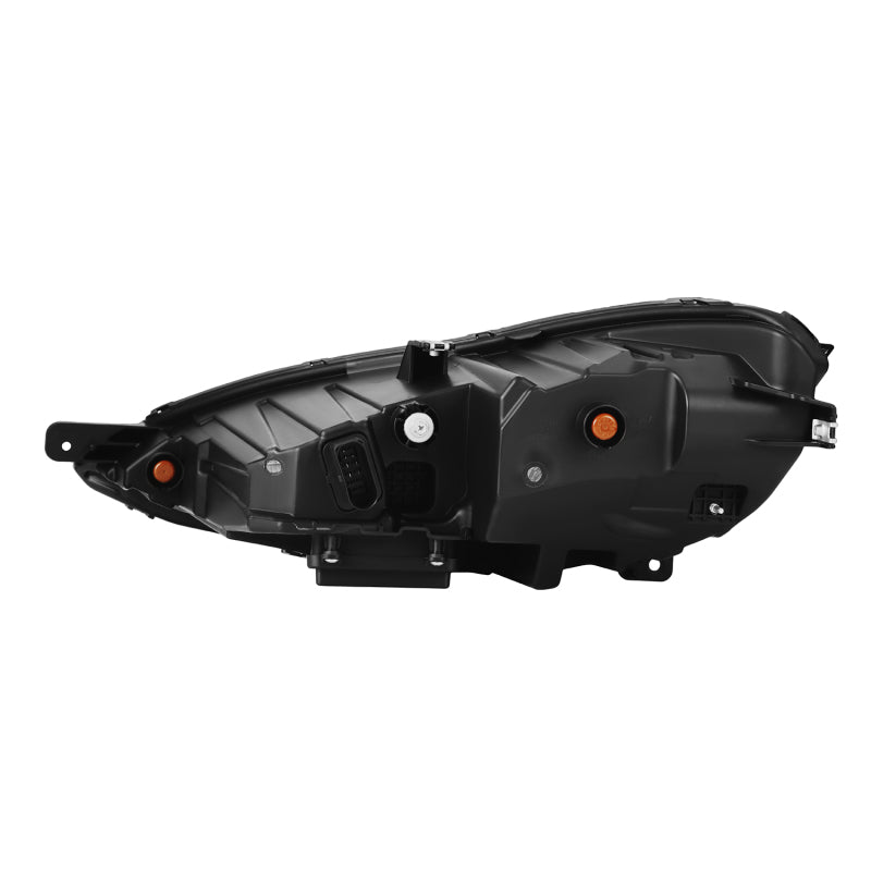 AlphaRex 12-21 Tesla Model S NOVA-Series LED Proj Headlights Blk w/Activtn Light & Seq.Sig / SB DRL - Burkken Auto Parts