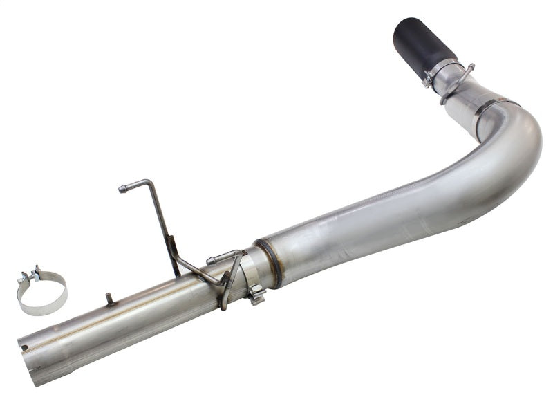 aFe MACHForce XP Exhaust Large Bore 5in DPF-Back SS 13-15 Dodge Trucks L6-6.7L (td) *Black Tip - Burkken Auto Parts