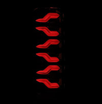 AlphaRex 87-96 Ford Bronco/F-150 Luxx-Series LED Tail Lights - Alpha-Black - Burkken Auto Parts