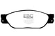 EBC 01-05 Ford Thunderbird 3.9 Redstuff Front Brake Pads - Burkken Auto Parts