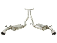 aFe MACHForce XP Exhaust 2.5in Stainless Steel CB/10-13 Chevy Camaro V6-3.6L (td) (polished tip) - Burkken Auto Parts